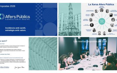 Incidència amb sentit, estratègia amb valors